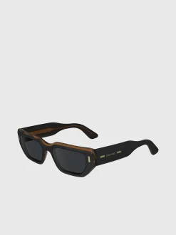 Calvin Klein Modifizierte rechteckige Sonnenbrille CK24500S^Damen Sonnenbrillen|BademodeFrisch Eingetroffen