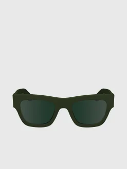 Calvin Klein Modifizierte rechteckige Sonnenbrille CK24510S^Herren Sonnenbrillen