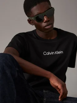 Calvin Klein Modifizierte rechteckige Sonnenbrille CK24510S^Herren Sonnenbrillen