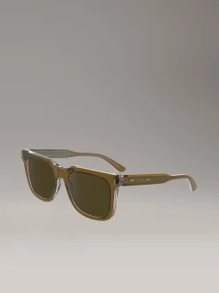 Calvin Klein Modifizierte rechteckige Sonnenbrille CK24536S^Herren Sonnenbrillen