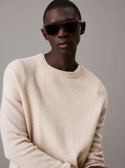 Calvin Klein Modifizierte rechteckige Sonnenbrille CK24536S^Herren Sonnenbrillen