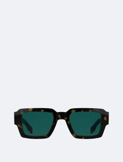 Calvin Klein Modifizierte rechteckige Sonnenbrille CK25538S^Herren Sonnenbrillen