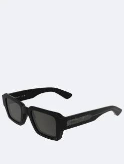 Calvin Klein Modifizierte rechteckige Sonnenbrille CK25538S^Herren Sonnenbrillen
