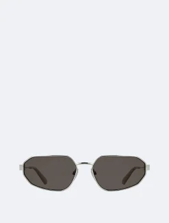 Calvin Klein Modifizierte rechteckige Sonnenbrille CKJ26200S^Damen Sonnenbrillen|Sonnenbrillen