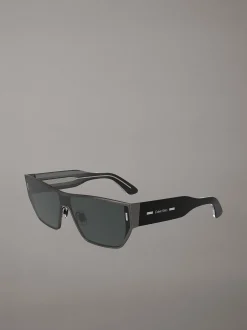 Calvin Klein Modifizierte rechteckige Sonnenbrille CK25102S^Damen Sonnenbrillen|BademodeFrisch Eingetroffen