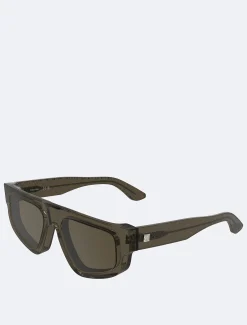 Calvin Klein Modifizierte rechteckige Sonnenbrille CK25539S^Damen Sonnenbrillen|Sonnenbrillen