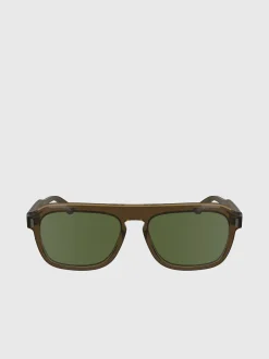 Calvin Klein Modifizierte rechteckige Sonnenbrille CK24504S^Herren Sonnenbrillen|BademodeFrisch Eingetroffen