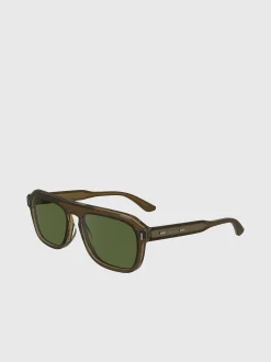 Calvin Klein Modifizierte rechteckige Sonnenbrille CK24504S^Herren Sonnenbrillen|BademodeFrisch Eingetroffen
