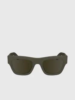 Calvin Klein Modifizierte rechteckige Sonnenbrille CK24510S^Herren Sonnenbrillen|BademodeFrisch Eingetroffen