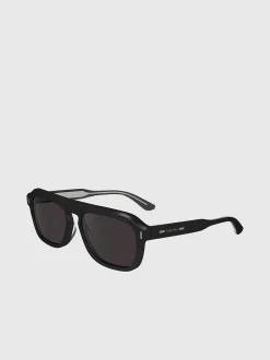 Calvin Klein Modifizierte rechteckige Sonnenbrille CK24504S^Herren Sonnenbrillen|BademodeFrisch Eingetroffen