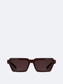 Calvin Klein Modifizierte rechteckige Sonnenbrille CKJ25622S^Damen Sonnenbrillen