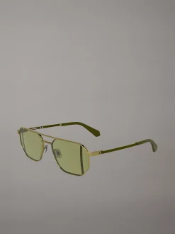 Calvin Klein Modifizierte rechteckige Sonnenbrille CKJ25202S^Damen Sonnenbrillen|Sonnenbrillen