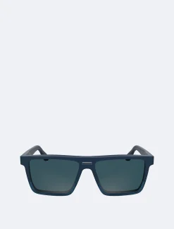 Calvin Klein Modifizierte rechteckige Sonnenbrille CK25501S^Herren Sonnenbrillen