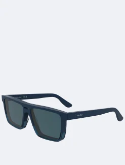 Calvin Klein Modifizierte rechteckige Sonnenbrille CK25501S^Herren Sonnenbrillen