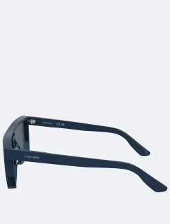 Calvin Klein Modifizierte rechteckige Sonnenbrille CK25501S^Herren Sonnenbrillen