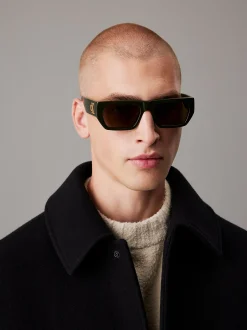 Calvin Klein Modifizierte rechteckige Sonnenbrille CKJ24625S^Damen Sonnenbrillen|Sonnenbrillen