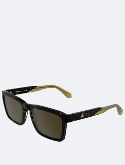 Calvin Klein Modifizierte rechteckige Sonnenbrille CKJ25617S^Herren Sonnenbrillen