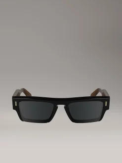 Calvin Klein Modifizierte rechteckige Sonnenbrille CK24532S^Herren Sonnenbrillen