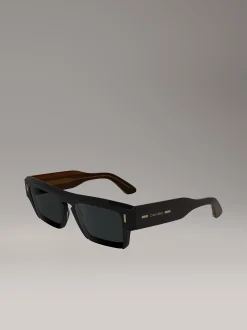 Calvin Klein Modifizierte rechteckige Sonnenbrille CK24532S^Herren Sonnenbrillen