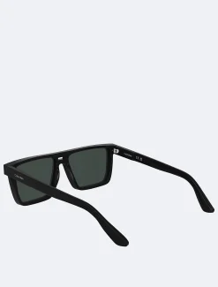 Calvin Klein Modifizierte rechteckige Sonnenbrille CK25501S^Herren Sonnenbrillen
