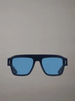 Calvin Klein Modifizierte rechteckige Sonnenbrille CK25509S^Herren Sonnenbrillen|BademodeFrisch Eingetroffen