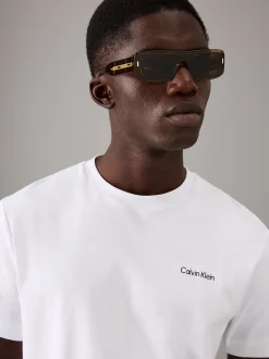 Calvin Klein Modifizierte rechteckige Sonnenbrille CK24503S^Damen Sonnenbrillen|BademodeFrisch Eingetroffen
