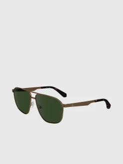 Calvin Klein Modifizierte rechteckige Sonnenbrille CKJ24202S^Herren Sonnenbrillen