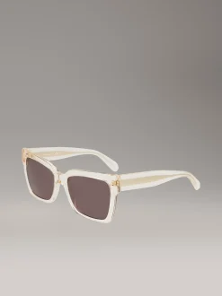 Calvin Klein Modifizierte rechteckige Sonnenbrille CKJ24606S^Damen Sonnenbrillen