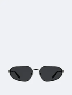 Calvin Klein Modifizierte rechteckige Sonnenbrille CKJ26200S^Damen Sonnenbrillen|Sonnenbrillen