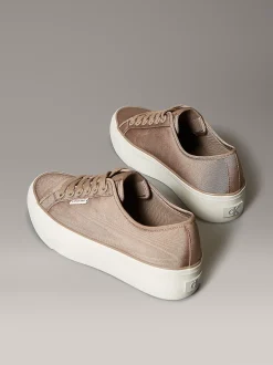 Calvin Klein Moiré Comfort Plateau-Sneakers^Damen SneakerFrisch Eingetroffen