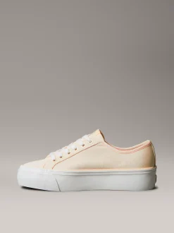 Calvin Klein Moiré Comfort Plateau-Sneakers^Damen SneakerFrisch Eingetroffen