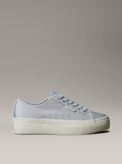 Calvin Klein Moiré Comfort Plateau-Sneakers^Damen SneakerFrisch Eingetroffen