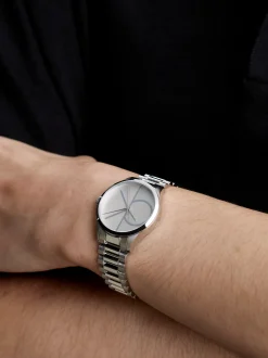 Calvin Klein Monogramm-Armbanduhr - CK Iconic^Damen Uhren & Schmuck|Uhren & Schmuck