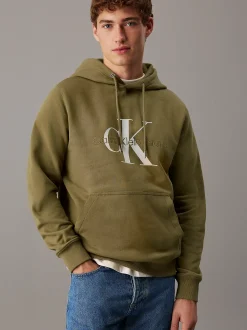 Calvin Klein Monogramm-Hoodie^Herren Hoodies & Sweatshirts