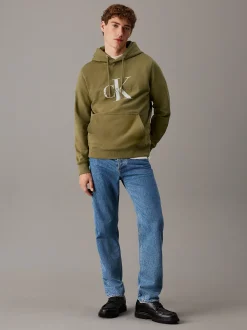 Calvin Klein Monogramm-Hoodie^Herren Hoodies & Sweatshirts