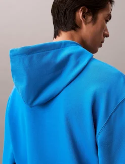 Calvin Klein Monogramm-Hoodie aus Baumwoll-Frottee^Herren Hoodies & Sweatshirts