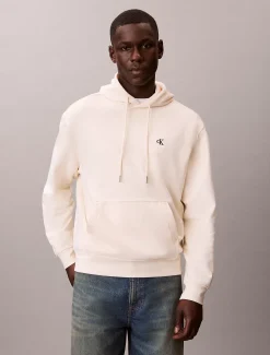 Calvin Klein Monogramm-Hoodie aus Baumwoll-Frottee^Herren Hoodies & Sweatshirts