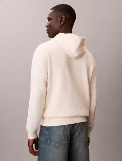 Calvin Klein Monogramm-Hoodie aus Baumwoll-Frottee^Herren Hoodies & Sweatshirts