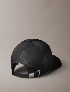 Calvin Klein Monogramm-Kappe mit Stickerei aus Moiré^Damen Hüte & MützenFrisch Eingetroffen