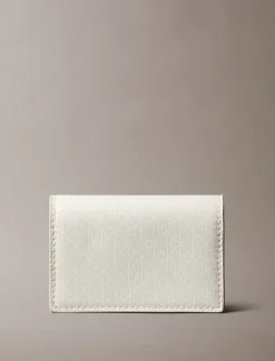 Calvin Klein Monogramm-Logo-Akkordeon-Kartenetui^Damen Geldbörsen & Etuis