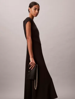 Calvin Klein Monogramm-Portemonnaie mit Kettenriemen^Damen Geldbörsen & Etuis