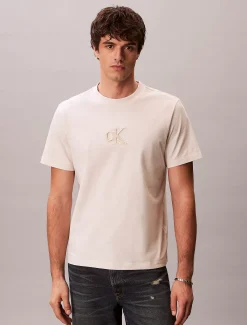 Calvin Klein Monogramm-T-Shirt^Herren T-shirts