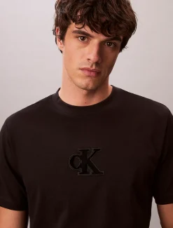Calvin Klein Monogramm-T-Shirt^Herren T-shirts