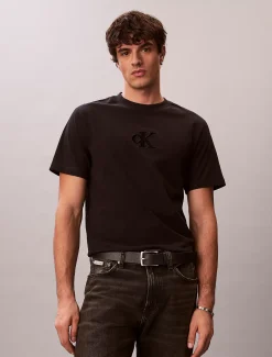 Calvin Klein Monogramm-T-Shirt^Herren T-shirts