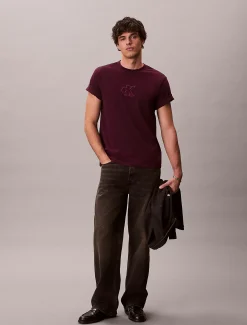 Calvin Klein Monogramm-T-Shirt^Herren T-shirts