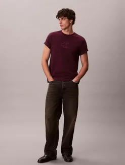 Calvin Klein Monogramm-T-Shirt^Herren T-shirts