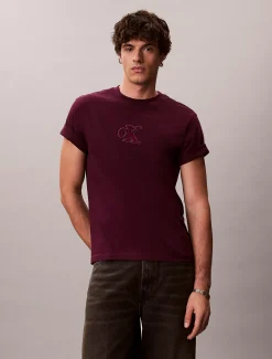 Calvin Klein Monogramm-T-Shirt^Herren T-shirts