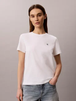 Calvin Klein Monogramm-T-Shirt^Damen T-shirts & Tops