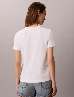 Calvin Klein Monogramm-T-Shirt^Damen T-shirts & Tops