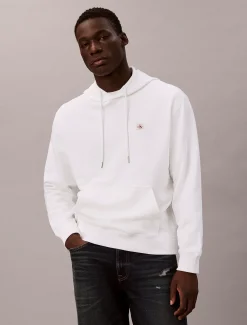 Calvin Klein Monologo-Hoodie aus Frottee^Herren Hoodies & Sweatshirts